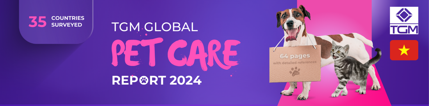 HỊ TRƯỜNG CHĂM SÓC THÚ CƯNG TẠI VIỆT NAM 2024  | Banner
